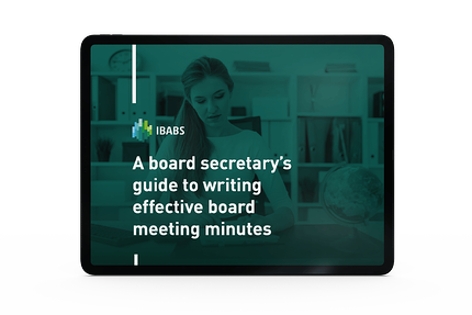 mockup tablette A Board Secretary’s Guide to Writing Effective Board Meeting Minutes-2